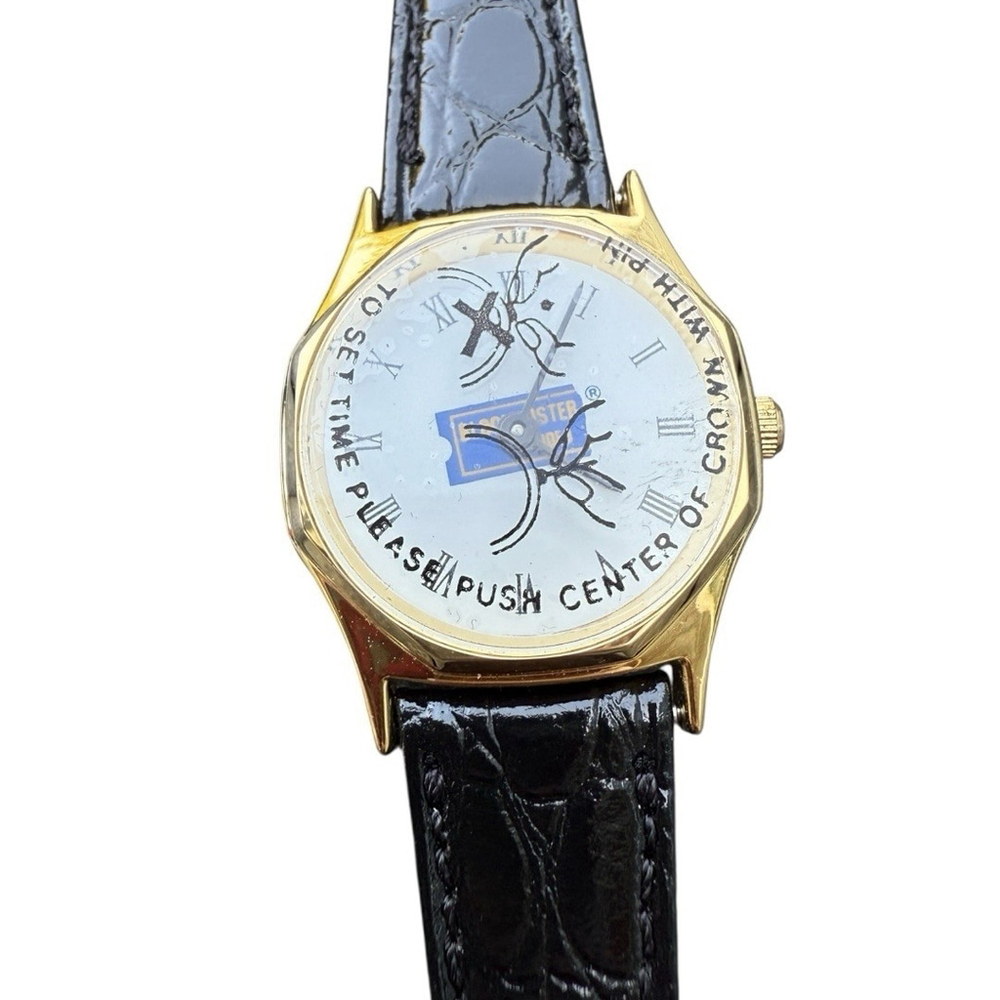 RARE NWT Vintage 1990s Blockbuster Video Women's Quartz Collectible Watch - Picture 4 of 6